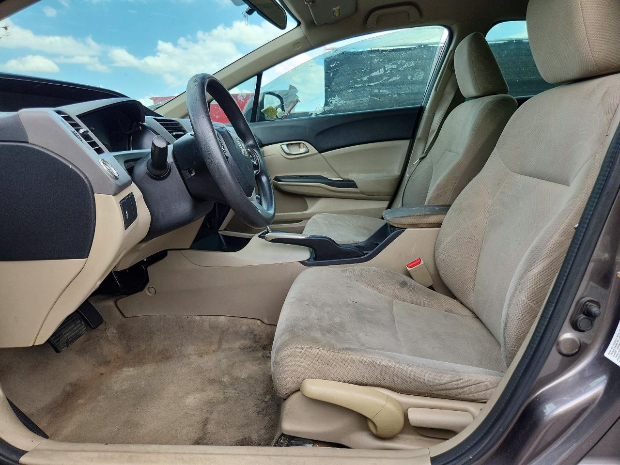 2012 Honda Uk Gray vin: 19XFB2F5XCE338097