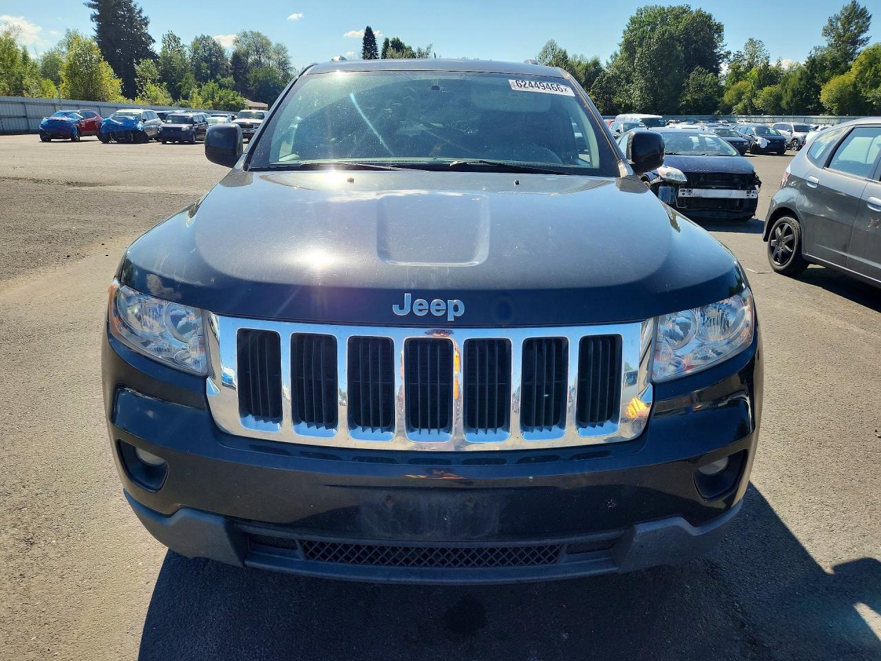 2011 Jeep Grand Cherokee Laredo Black vin: 1J4RR4GG8BC528114