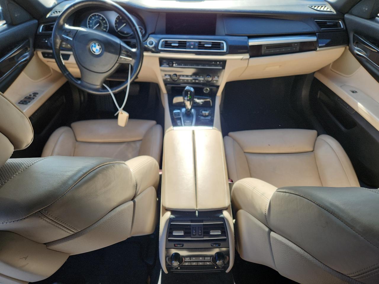 2011 Bmw 750 Li White vin: WBAKX8C59BC198179