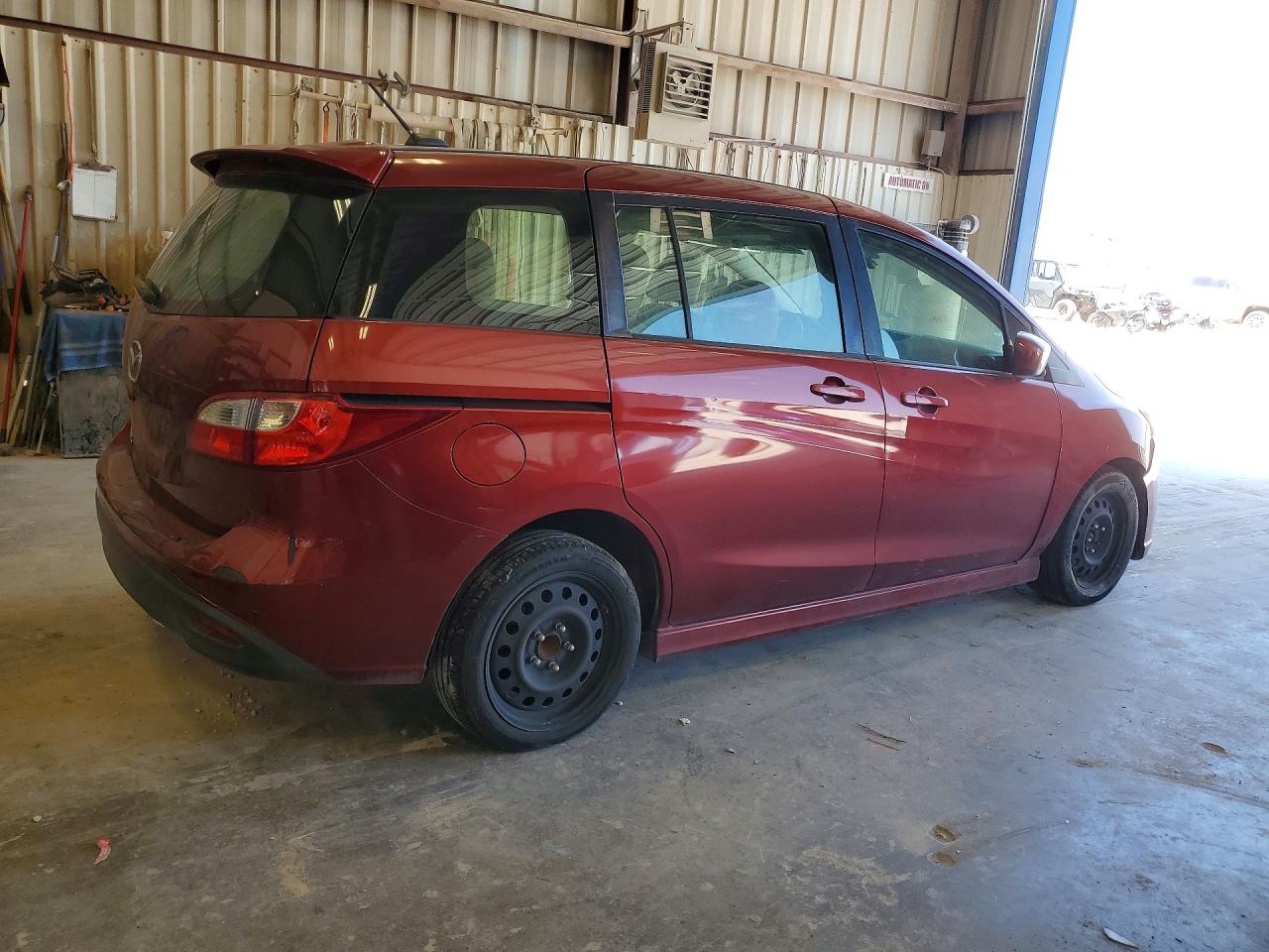 2012 Mazda 5 Maroon vin: JM1CW2DL9C0140595