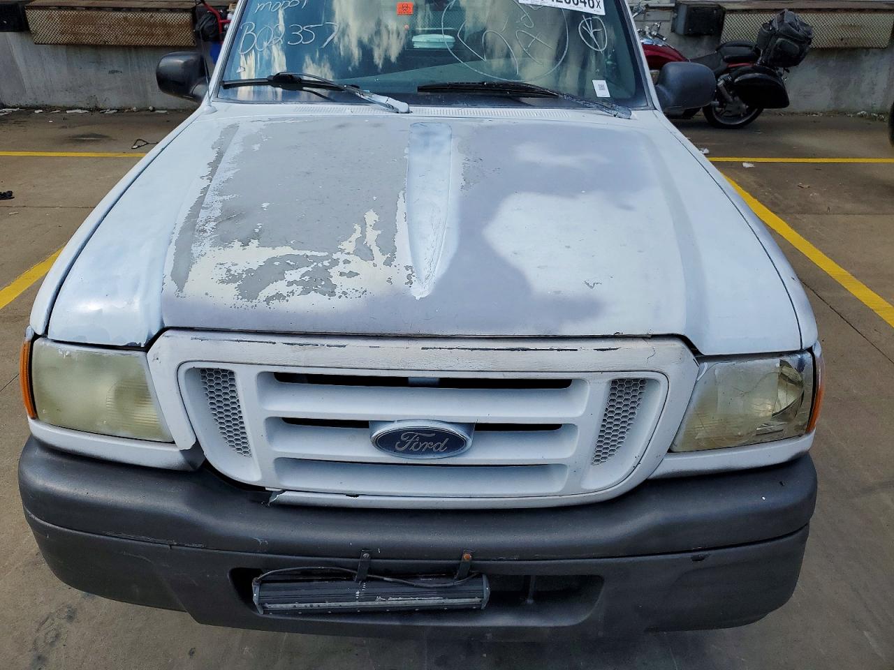2005 Ford Ranger Super Cab White vin: 1FTYR14U95PB02357