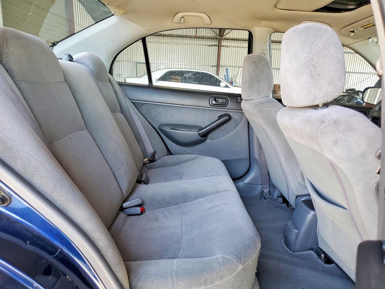 2001 Honda Civic Ex Blue vin: 2HGES267X1H552197