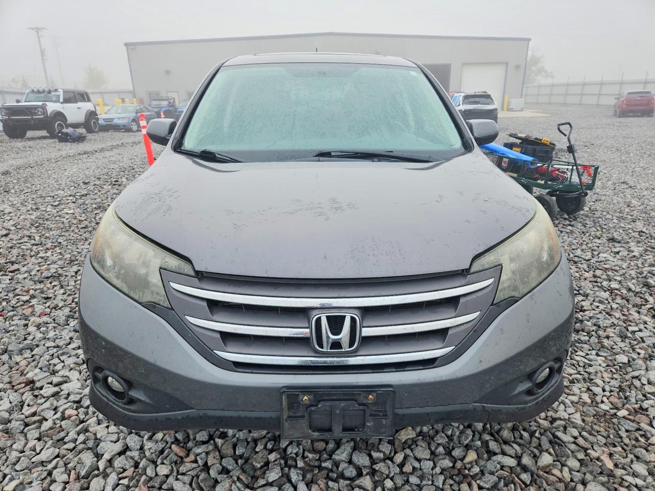 2013 Honda Cr-v Ex Gray vin: 2HKRM4H51DH692426
