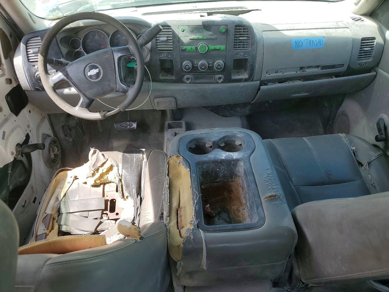 2007 Chevrolet Silverado K2500 Heavy Duty Белый vin: 1GCHK23K57F530901