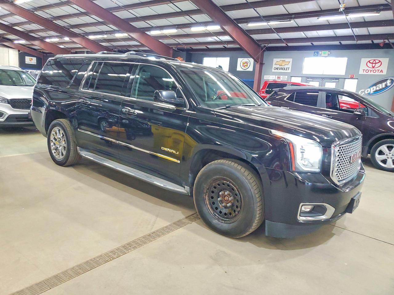 2015 Gmc Yukon Xl Denali Black vin: 1GKS2JKJ3FR239274