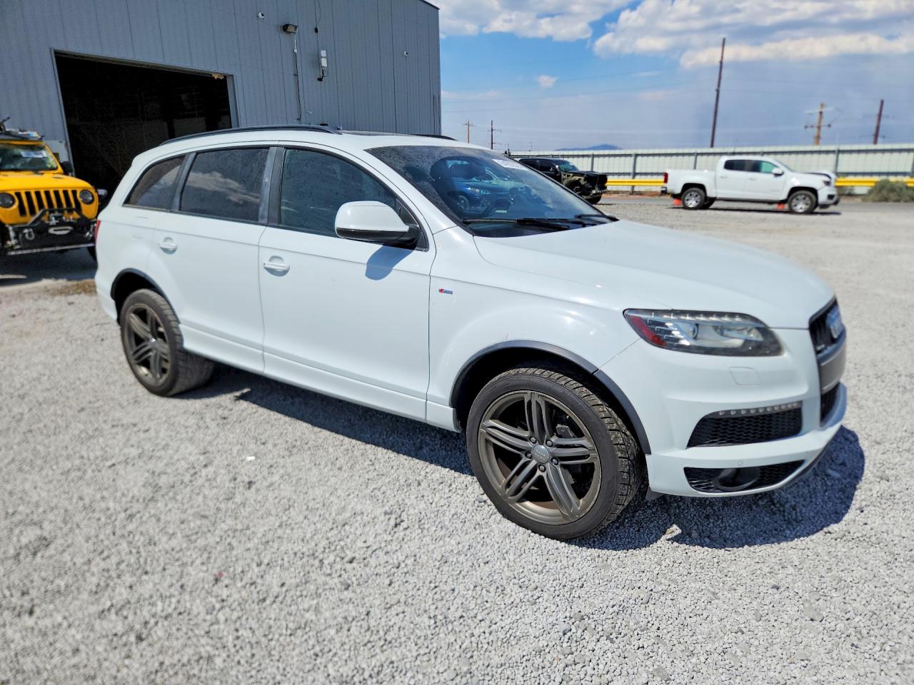 2013 Audi Q7 Prestige White vin: WA1WMAFE1DD003750