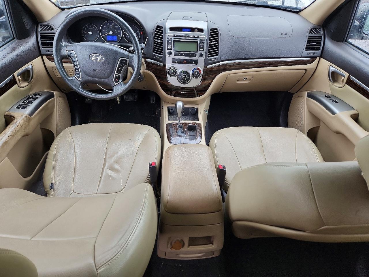 2010 Hyundai Santa Fe Gls White vin: 5NMSG3AB3AH388901