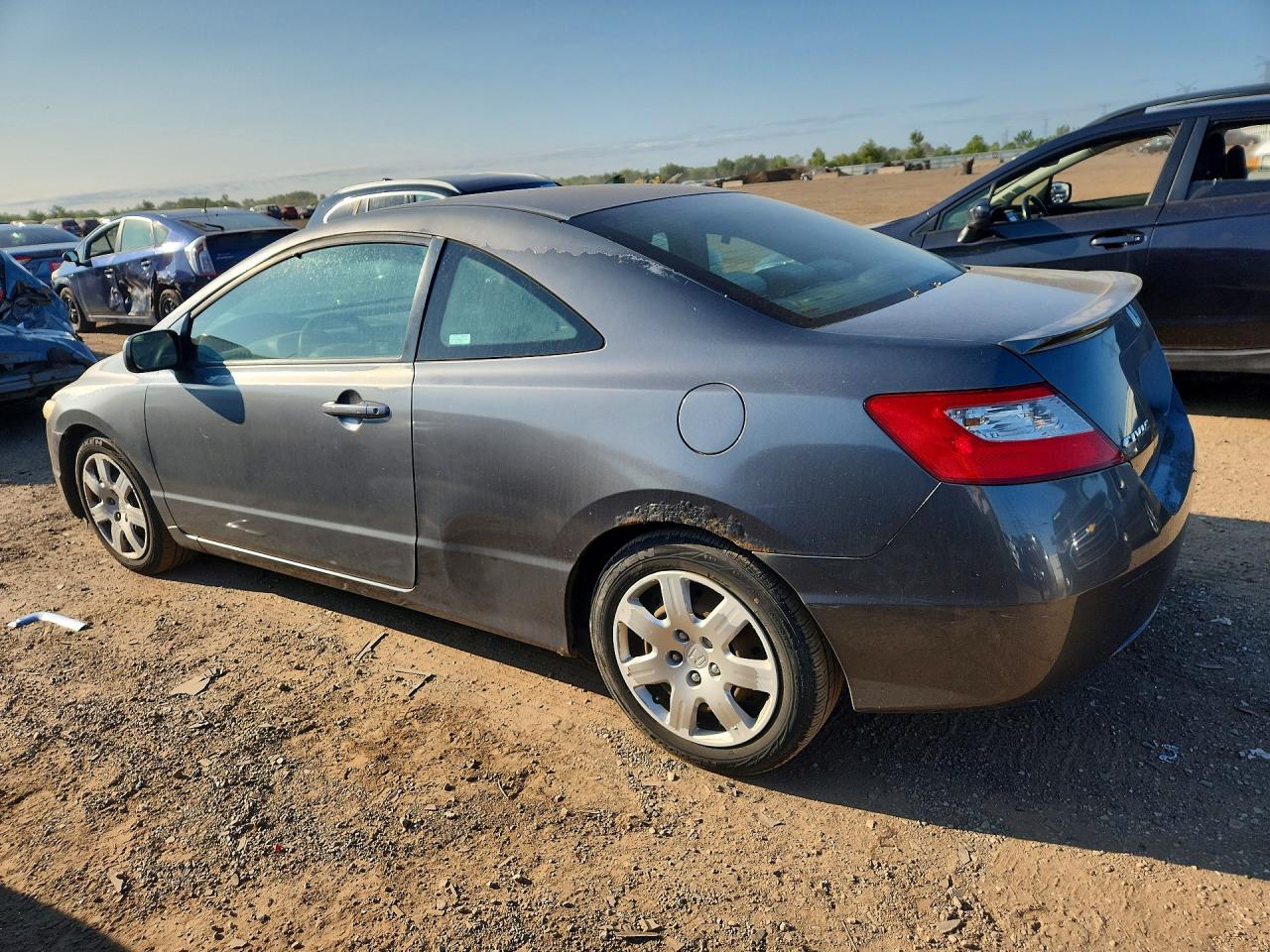 2009 Honda Civic Lx Gray vin: 2HGFG12609H510159