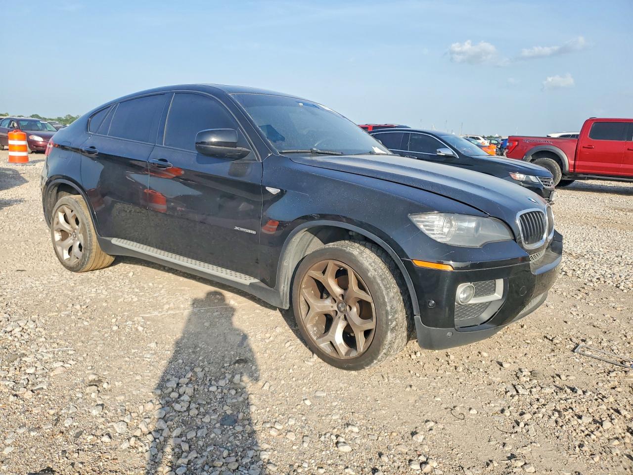 2014 Bmw X6 Xdrive35i Black vin: 5UXFG2C57E0H09882