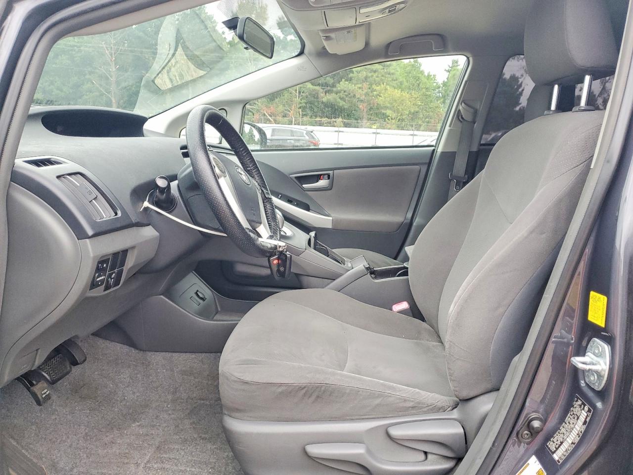 2010 Toyota Prius Ii Gray vin: JTDKN3DU1A1309450