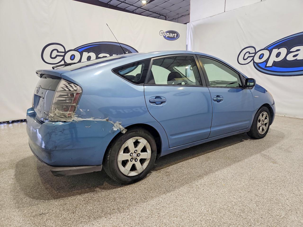 2008 Toyota Prius Base Синий vin: JTDKB20U687695508