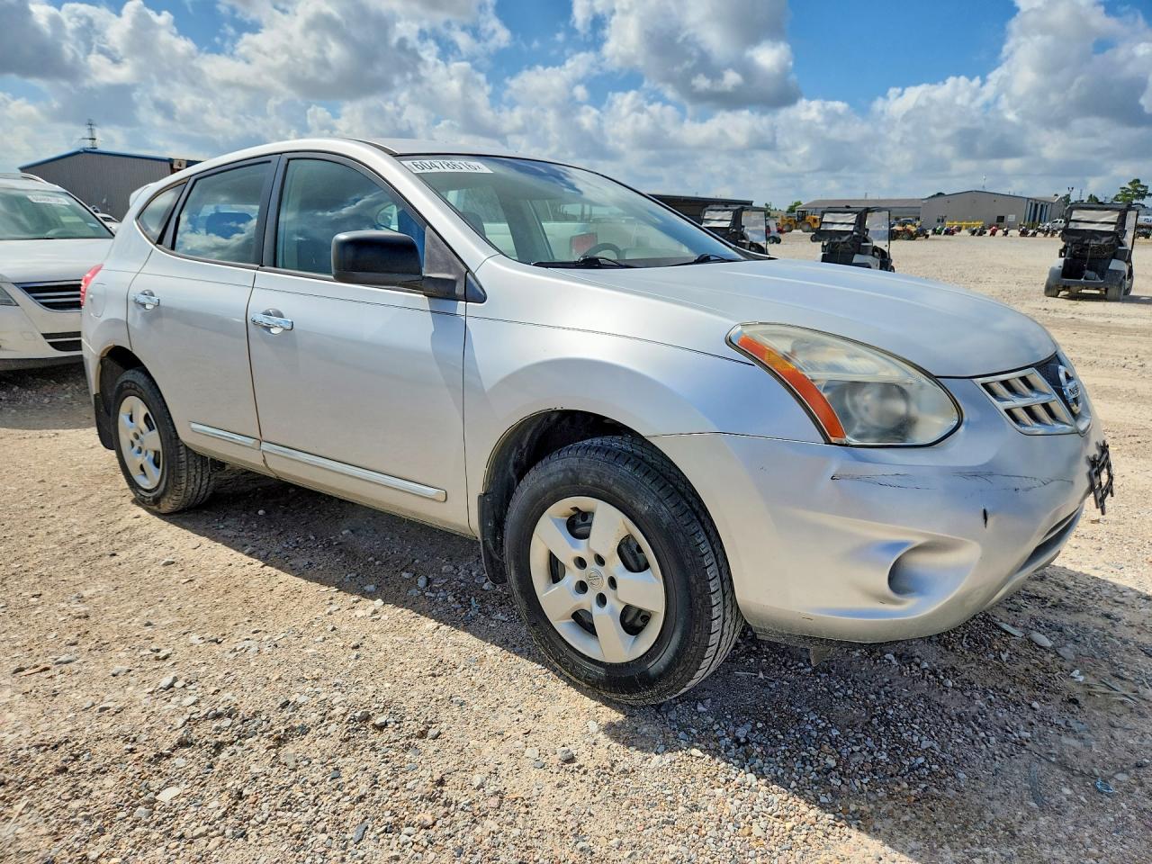 2011 Nissan Rogue S/sv/krom Silver vin: JN8AS5MV4BW303921
