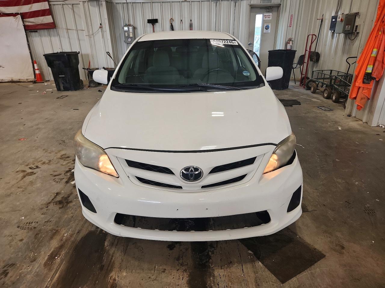 2012 Toyota Corolla Le Белый vin: 5YFBU4EE6CP021342