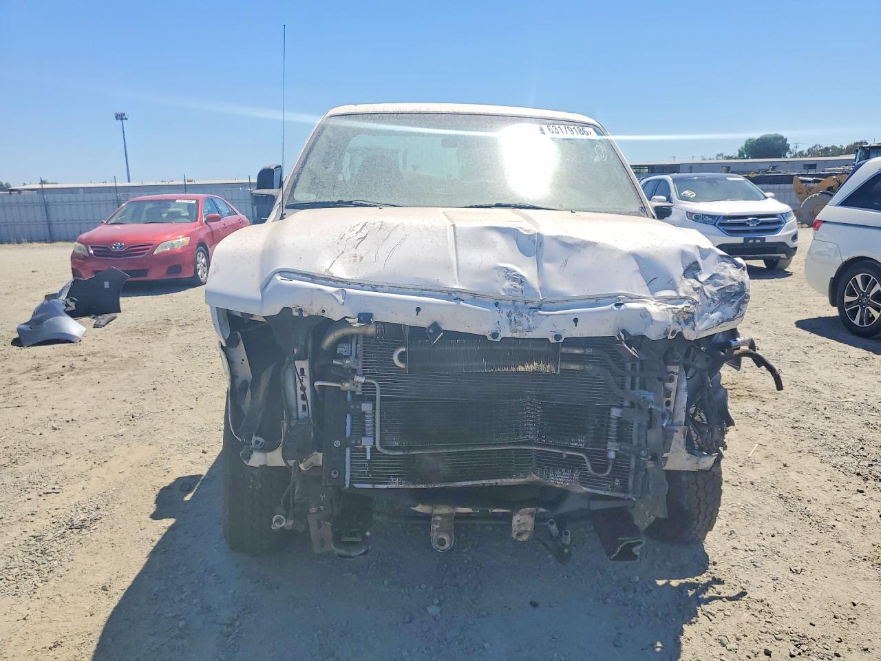 2008 Ford F350 Srw Super Duty White vin: 1FTWF30R58EE41792