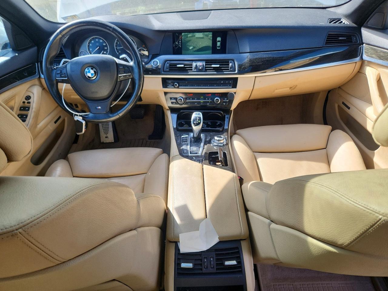 2013 Bmw 528 Xi White vin: WBAXH5C55DDW13433