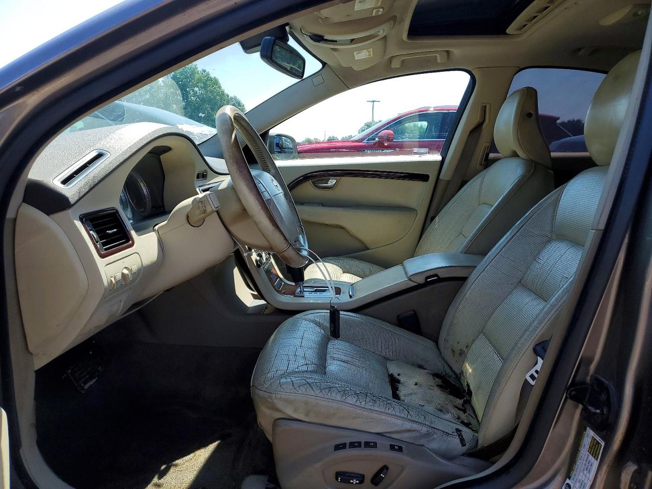2007 Volvo S80 V8 Красный vin: YV1AH852471044555