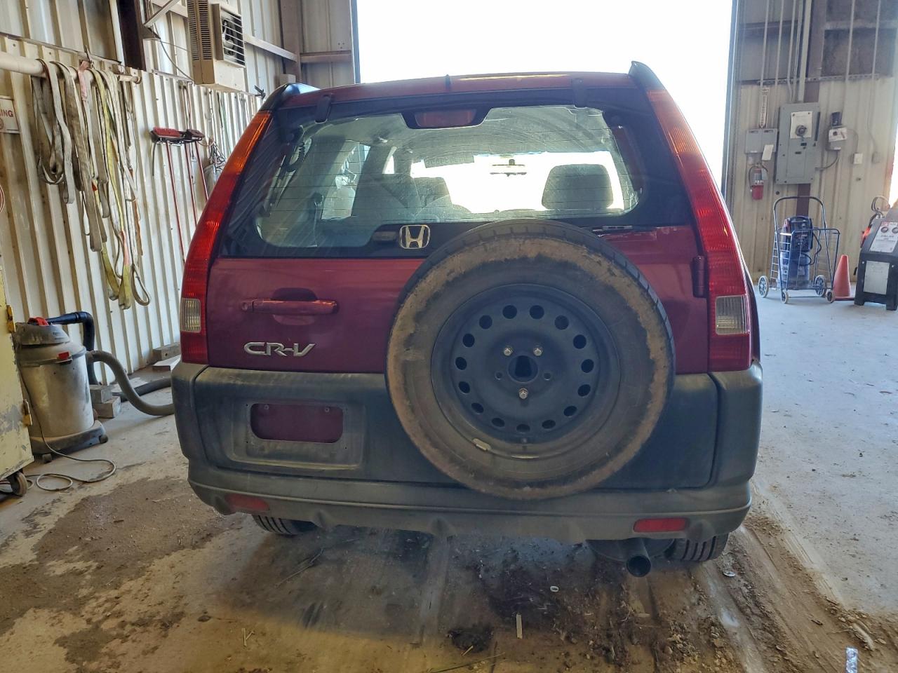 2004 Honda Cr-v Lx Красный vin: JHLRD68444C009054
