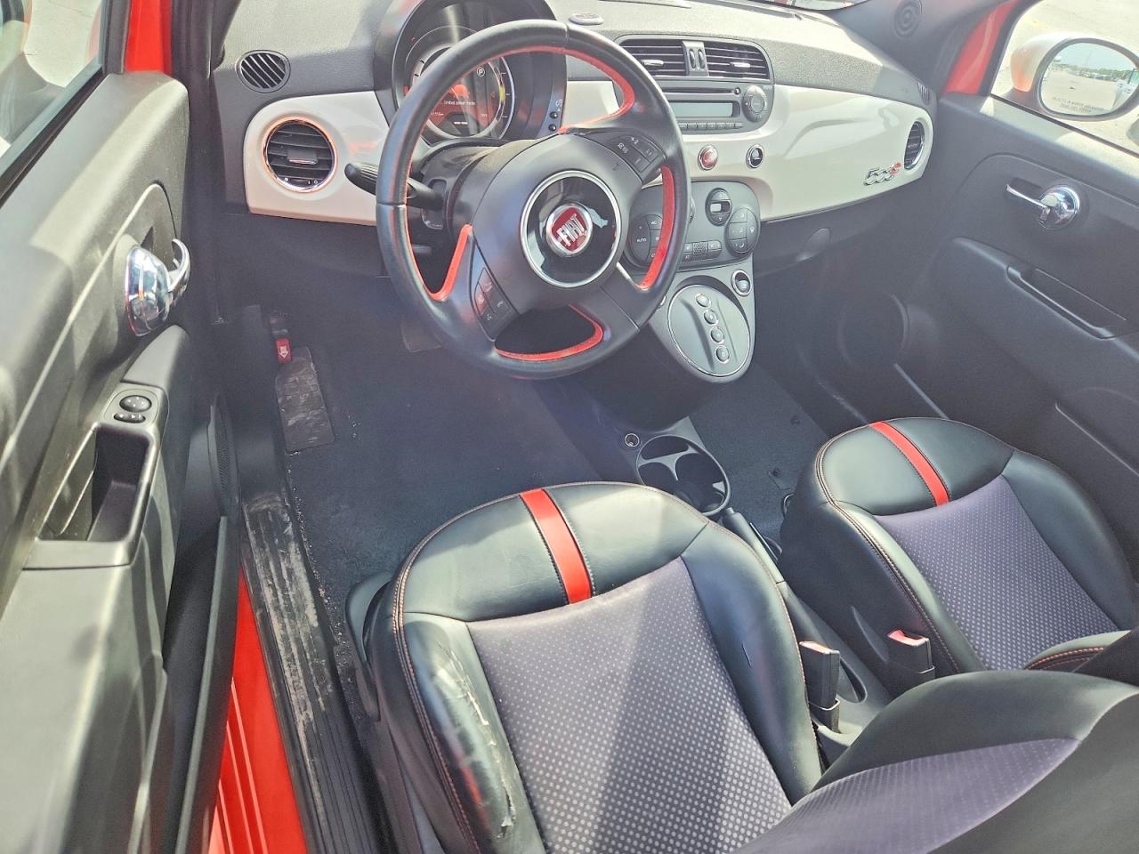 2014 Fiat 500 Electric Orange vin: 3C3CFFGE5ET225268