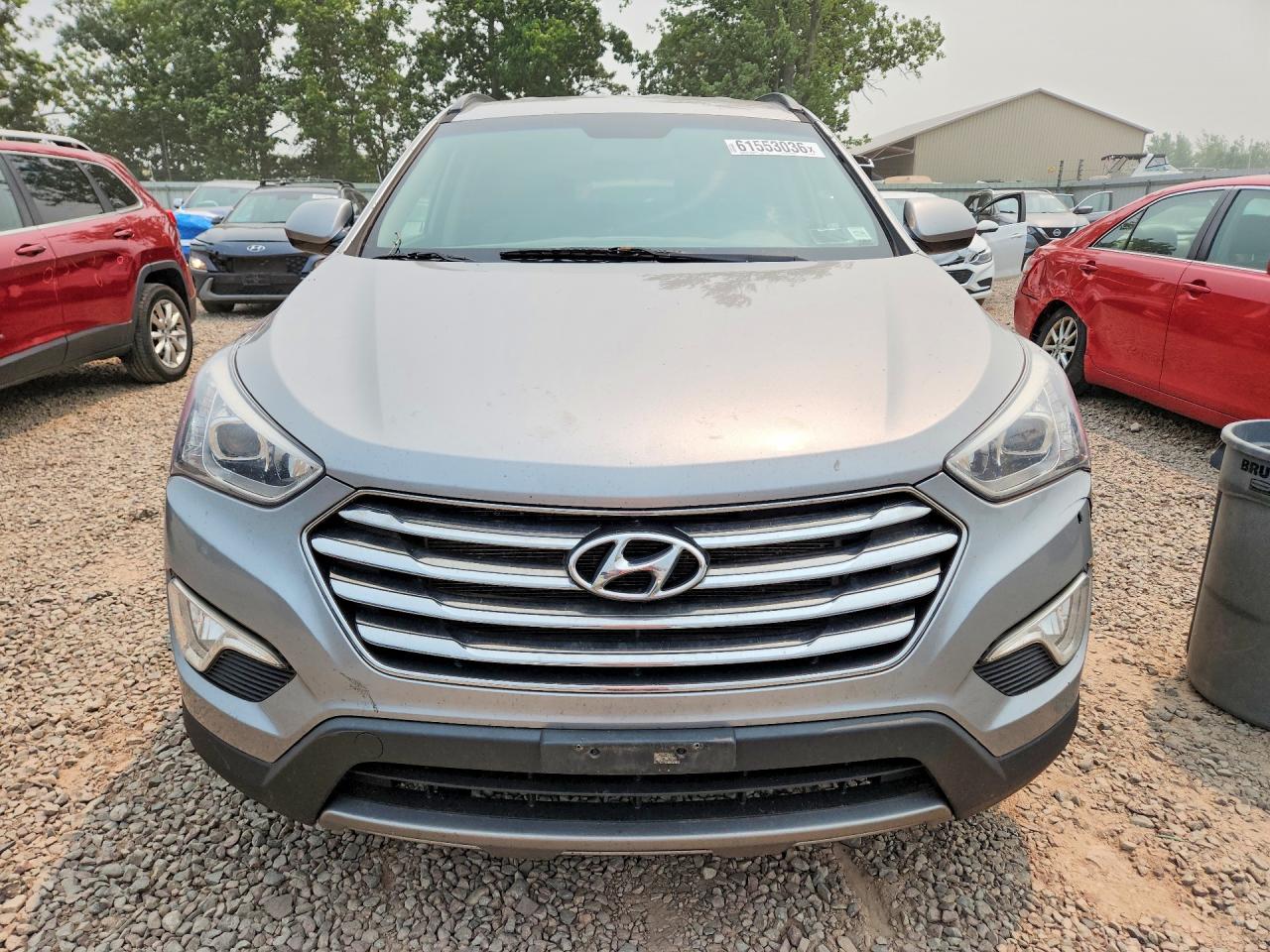 2014 Hyundai Santa Fe Gls Silver vin: KM8SMDHF5EU079819