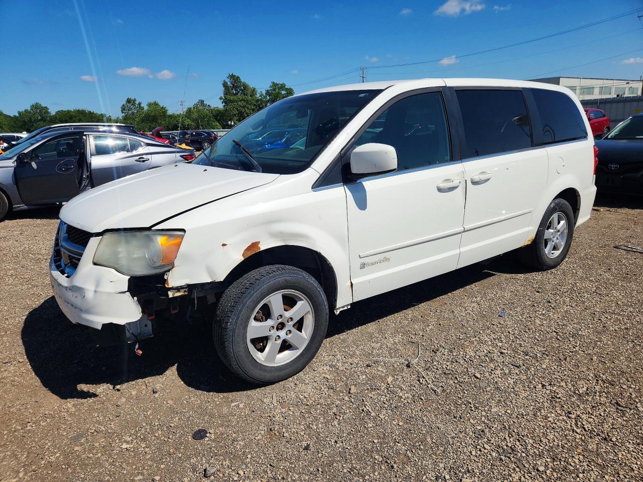 2012 Dodge Grand Caravan Crew White vin: 2C4RDGDG9CR177846