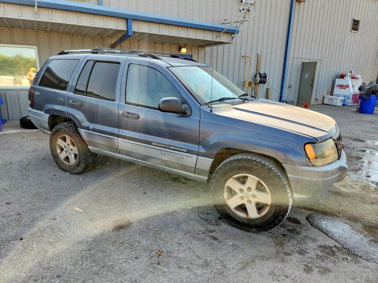 2001 Jeep Grand Cherokee Laredo Gray vin: 1J4GX48S01C593036