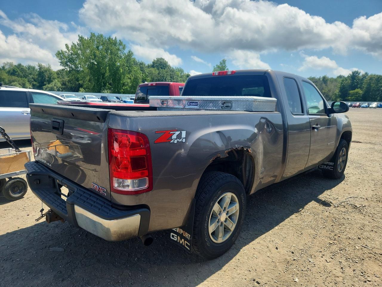 2013 Gmc Sierra K1500 Sle Brown vin: 1GTR2VE76DZ214755