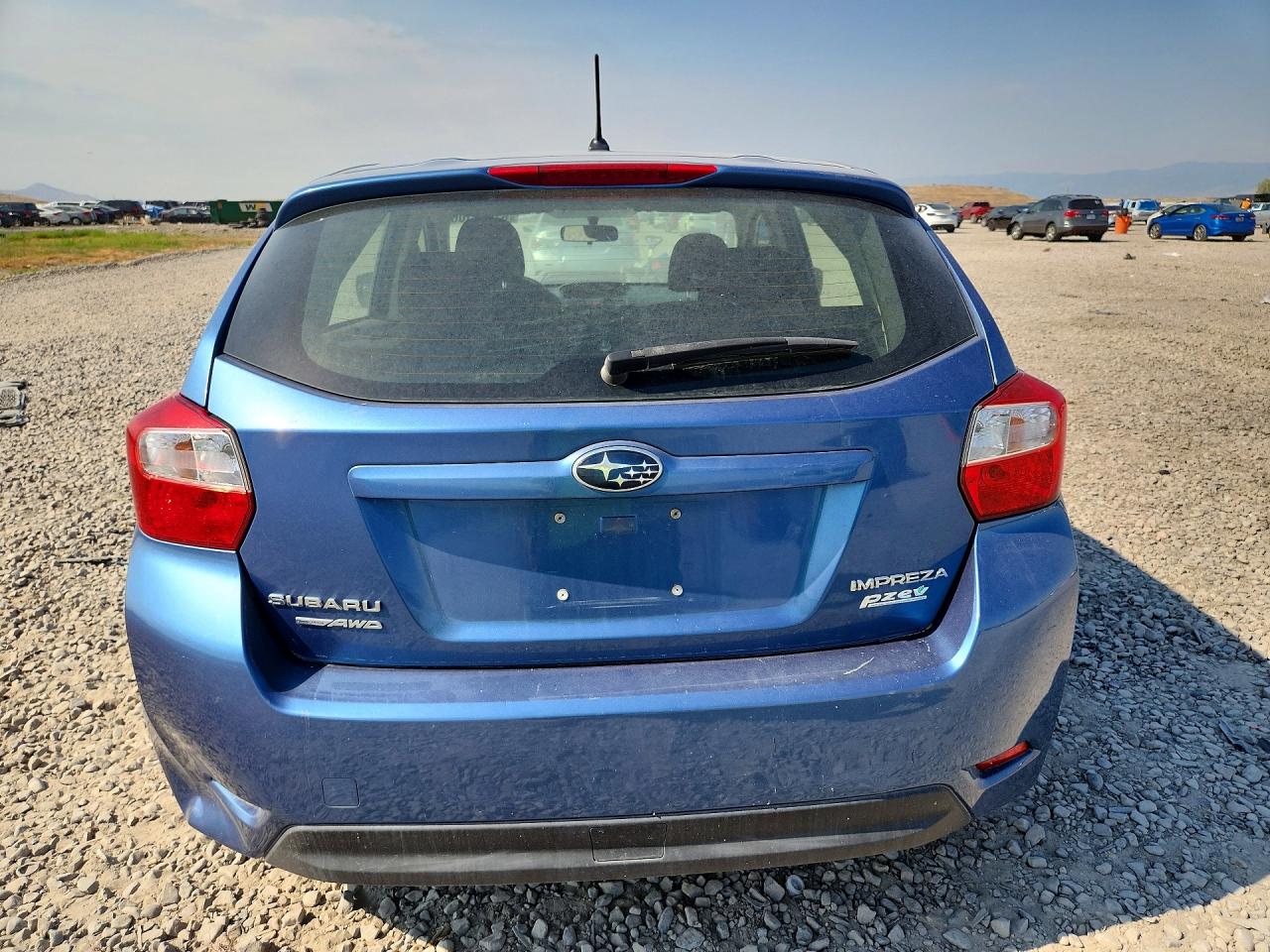 2014 Subaru Impreza Blue vin: JF1GPAA6XE8238259