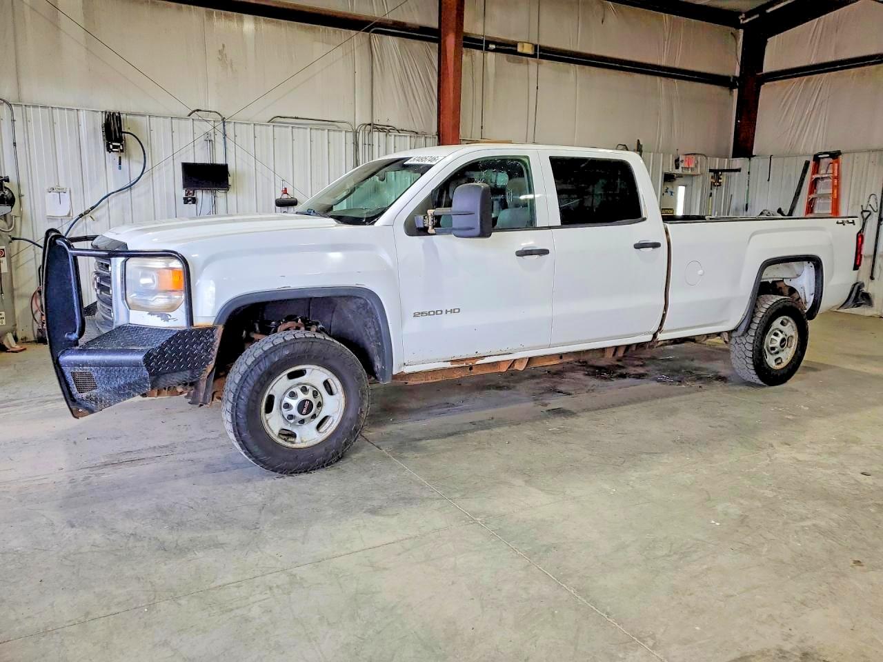 2015 Gmc Sierra K2500 Heavy Duty White vin: 1GT12XEG5FF175640
