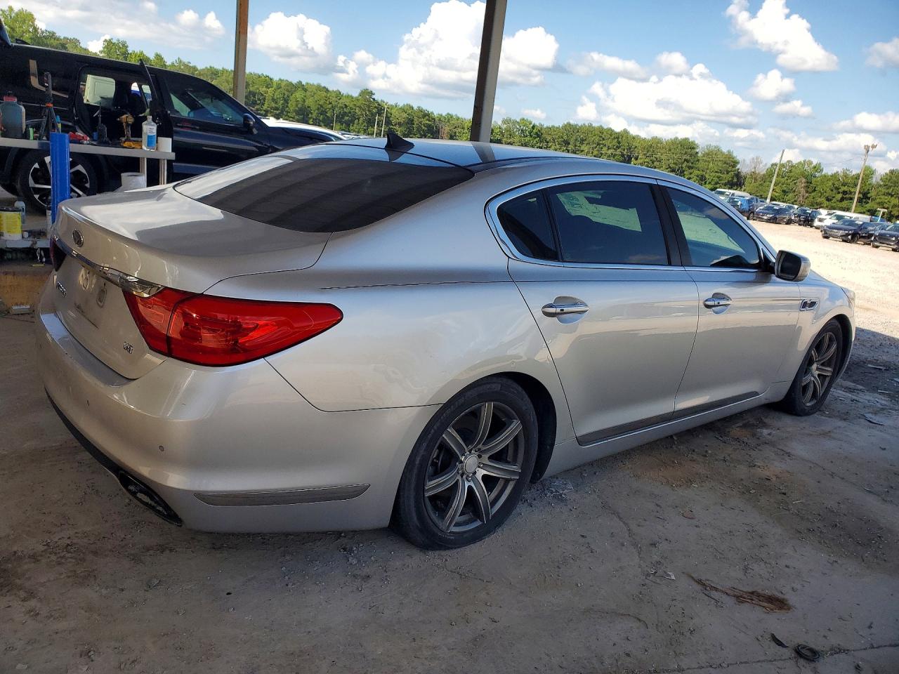 2015 Kia K900 Luxury Серебряный vin: KNALW4D48F6017096