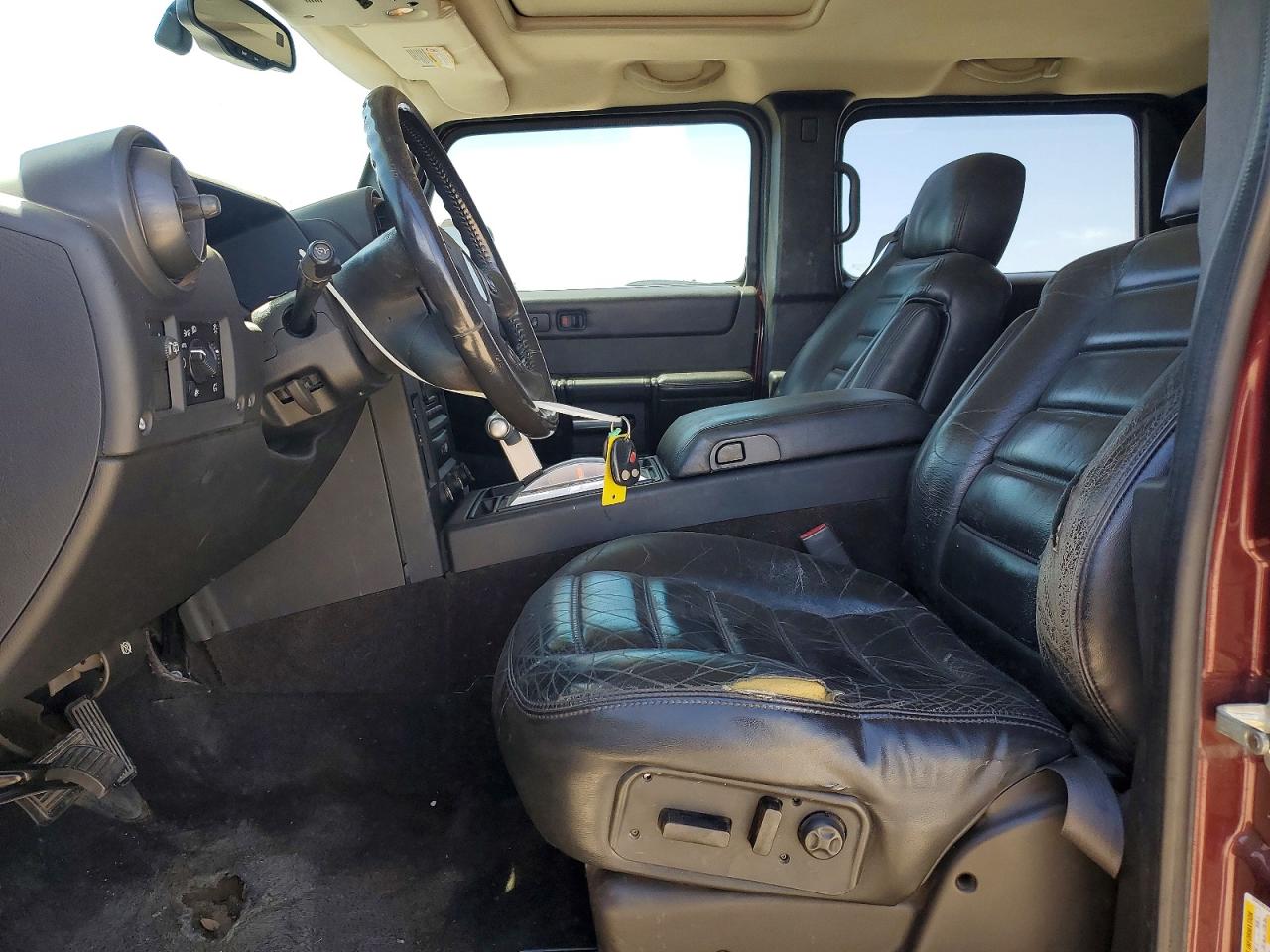 2006 Hummer H2 Темно-бордовый vin: 5GRGN23U86H111558