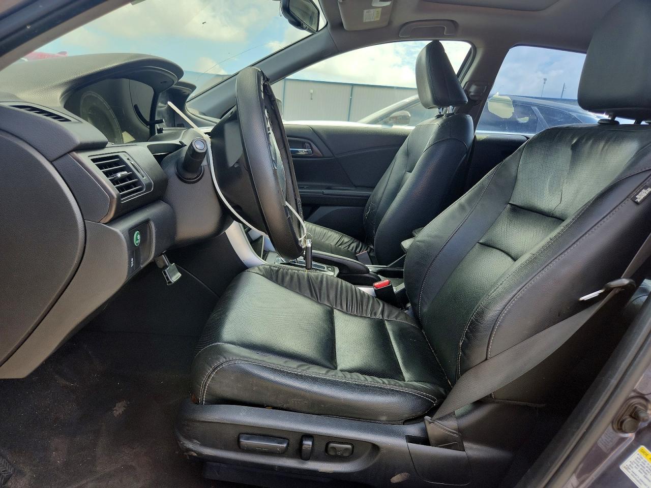 2014 Honda Accord Touring Hybrid Gray vin: 1HGCR6F71EA006984