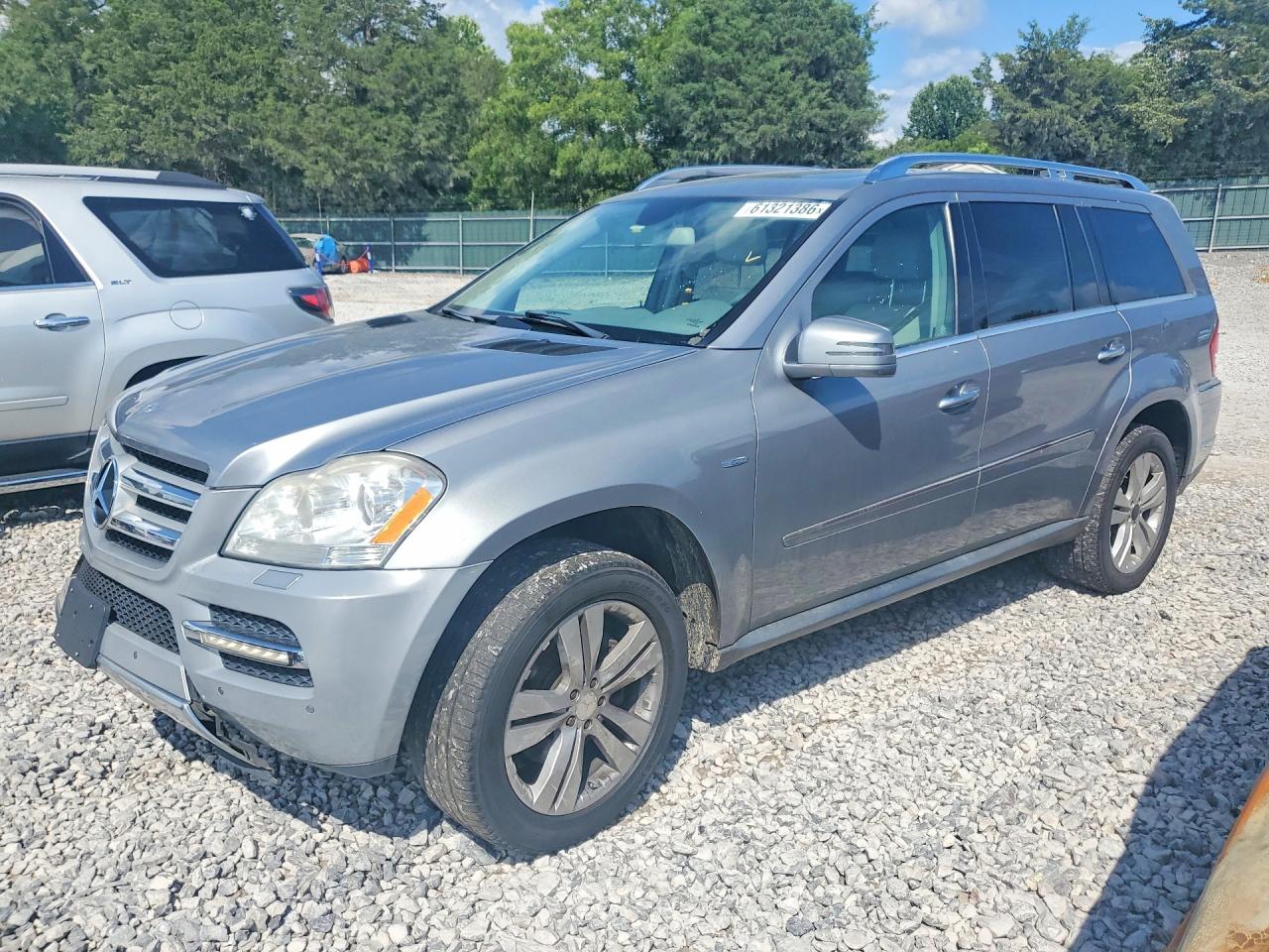 2012 Mercedes-benz Gl 350 Bluetec Silver vin: 4JGBF2FE8CA784623