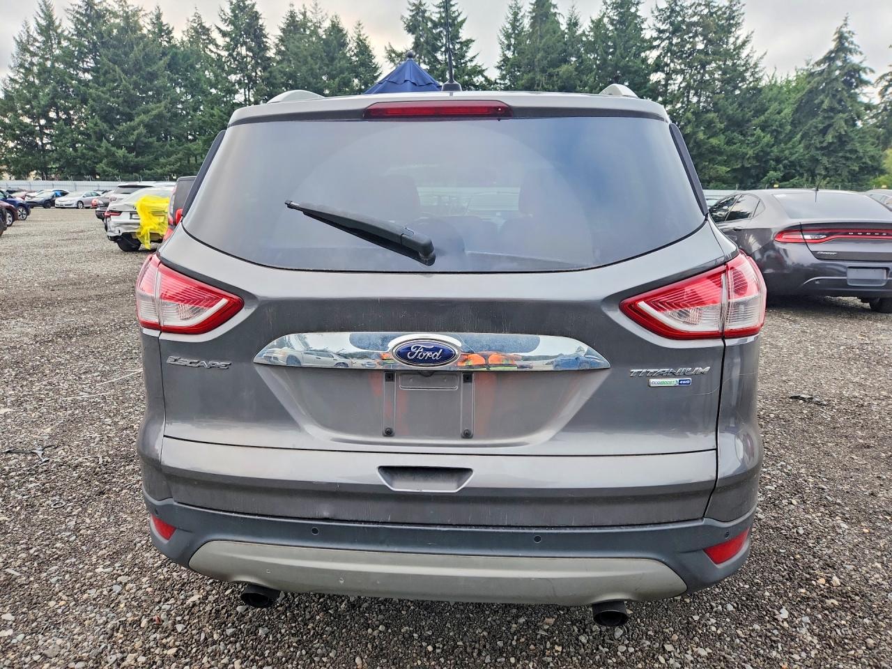 2014 Ford Escape Titanium Gray vin: 1FMCU9J91EUD44581