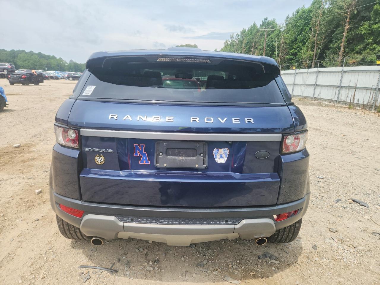 2013 Land Rover Range Rover Evoque Pure Premium Синий vin: SALVR2BG8DH809912