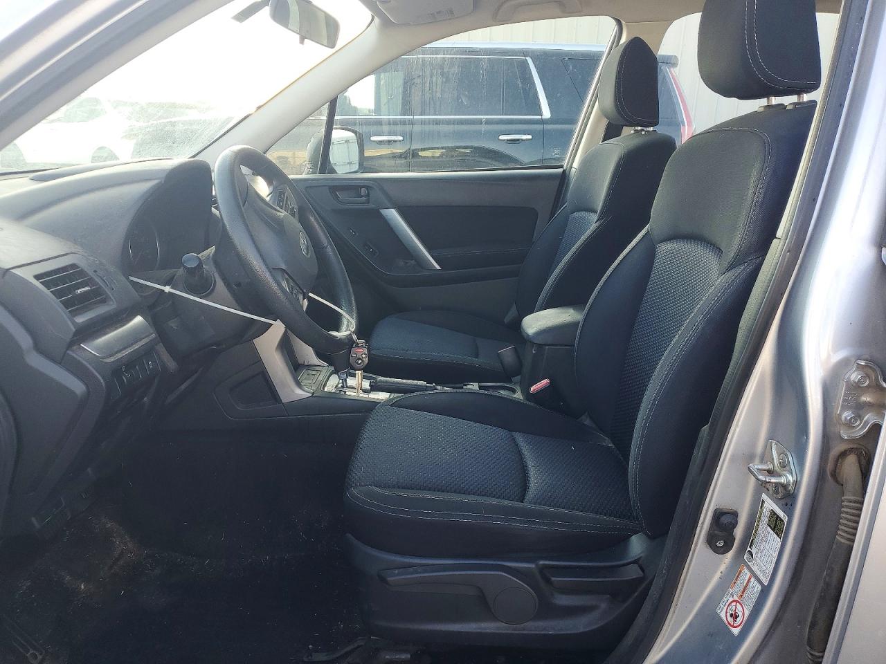 2015 Subaru Forester 2.5i Gray vin: JF2SJABC8FH812502