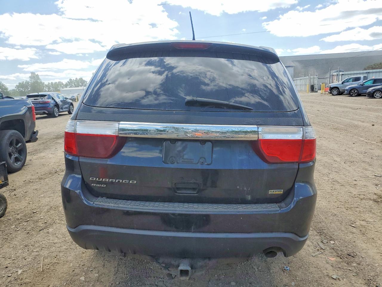 2011 Dodge Durango Express Black vin: 1D4RE2GG8BC664140