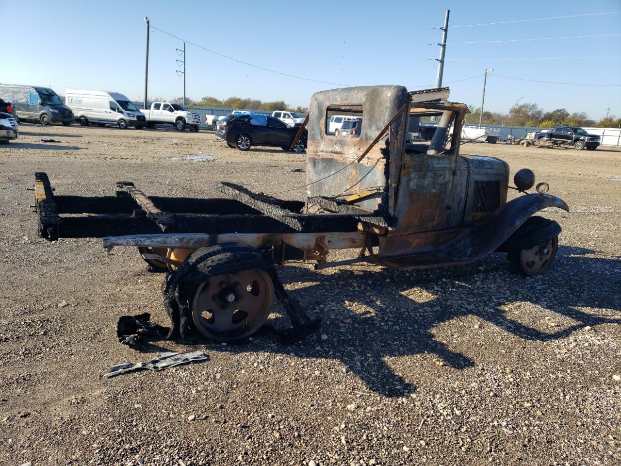1930 Ford Model Aa Burn vin: 3814436