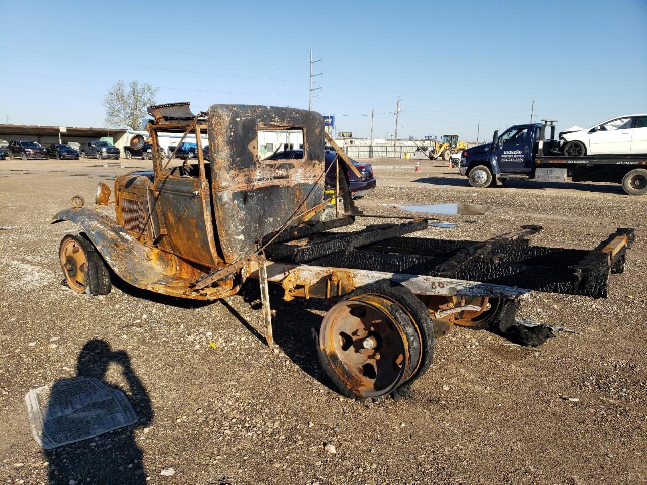 1930 Ford Model Aa Burn vin: 3814436