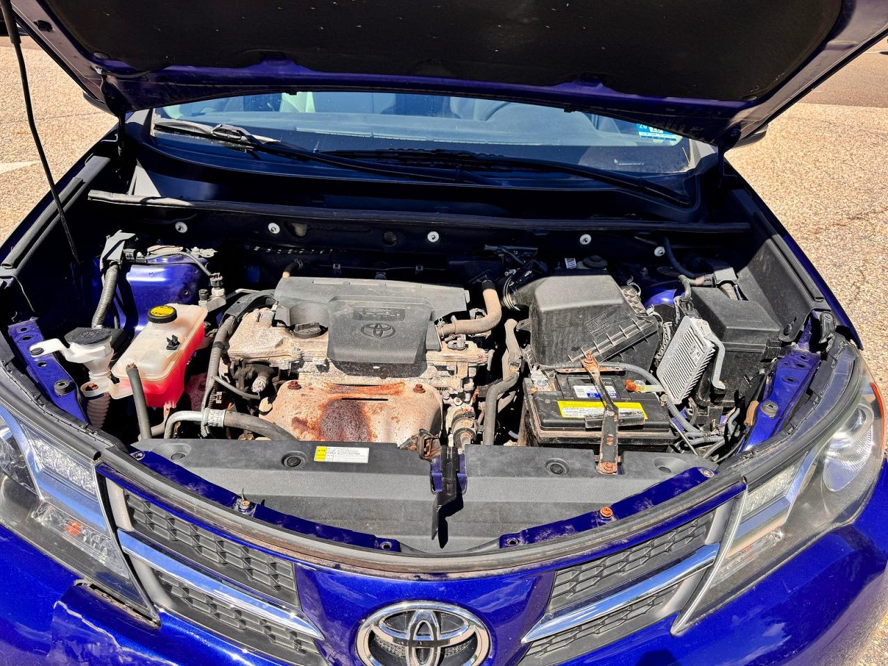 2015 Toyota Rav4 Limited Blue vin: 2T3DFREV0FW407409