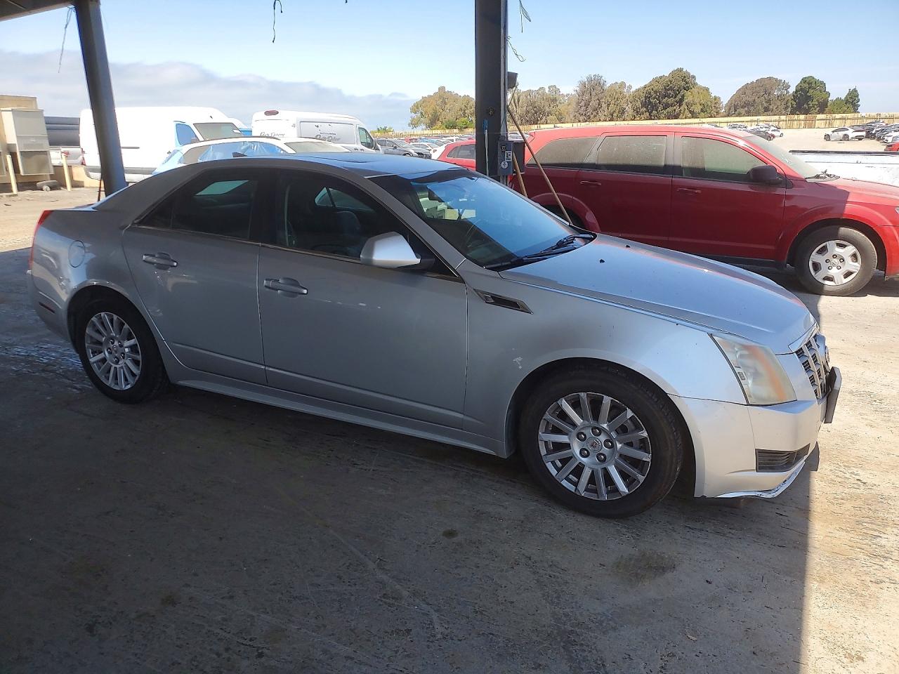 2012 Cadillac Cts Luxury Collection Silver vin: 1G6DG5E59C0132597