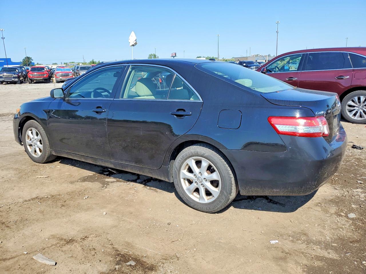 2011 Toyota Camry Le Черный vin: 4T1BF3EKXBU230574