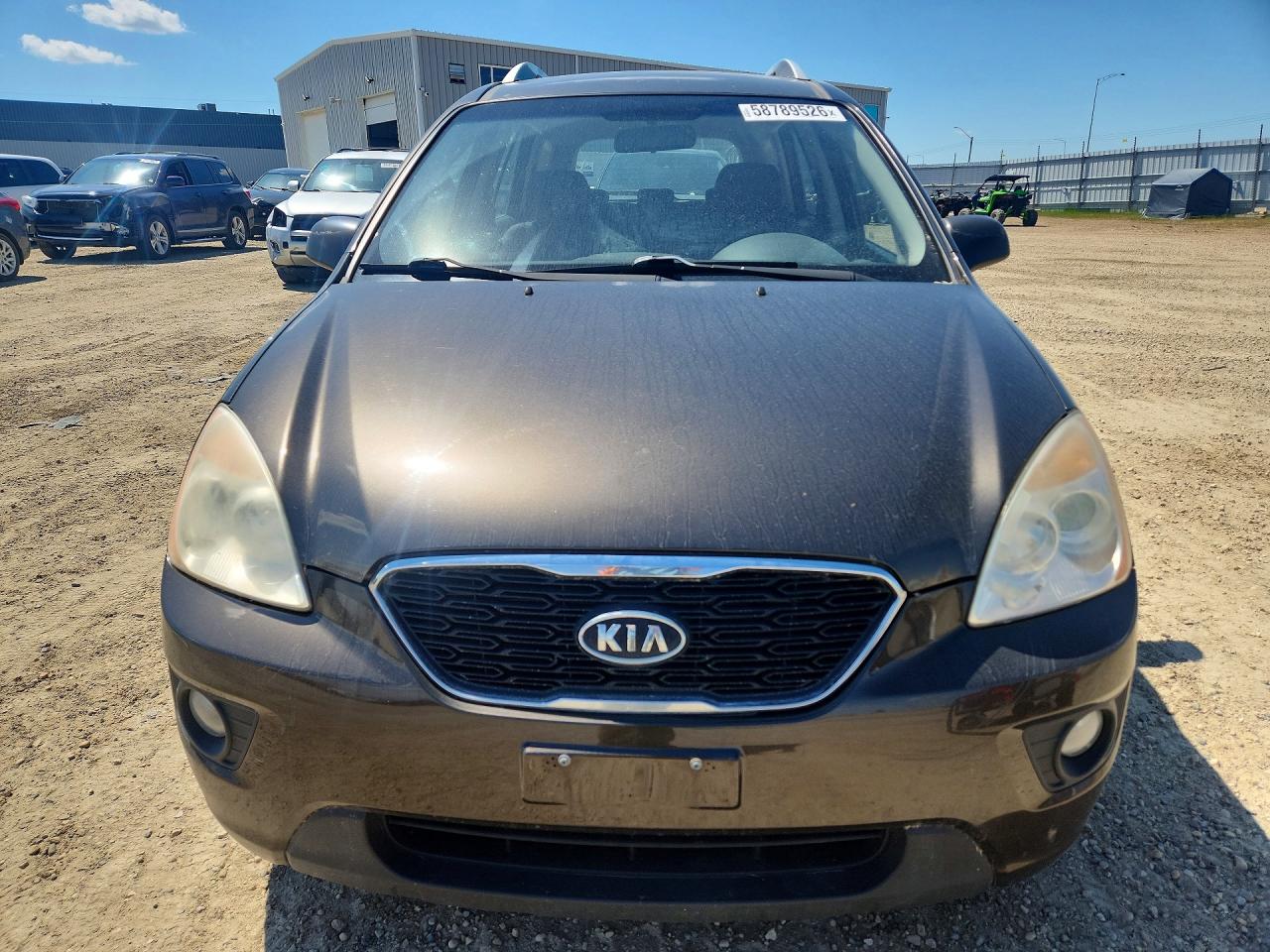 2012 Kia Rondo Brown vin: KNAHH8A88C7412318