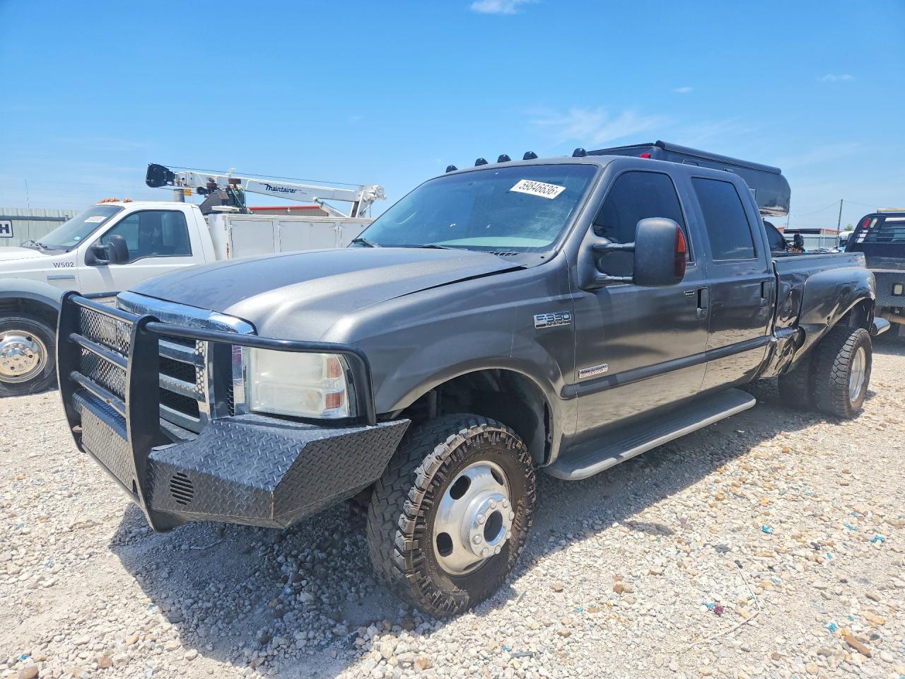 2006 Ford F350 Super Duty Gray vin: 1FTWW33P26EC54596