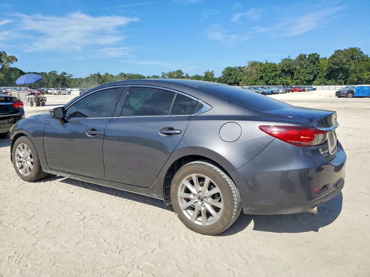 2015 Mazda 6 Sport Серый vin: JM1GJ1U56F1196195