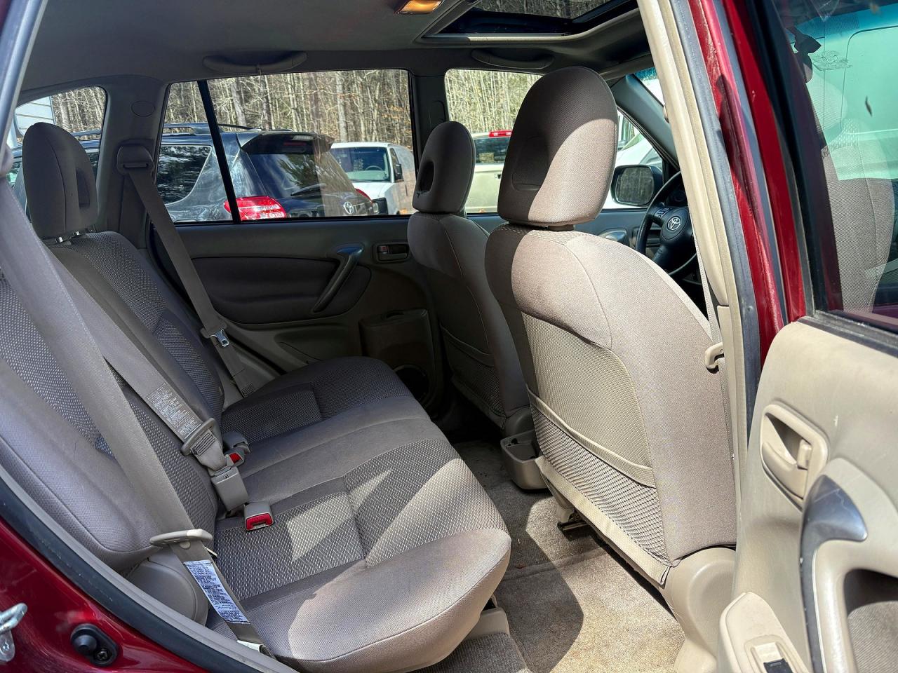 2005 Toyota Rav4 Base Burgundy vin: JTEHD20V350069198