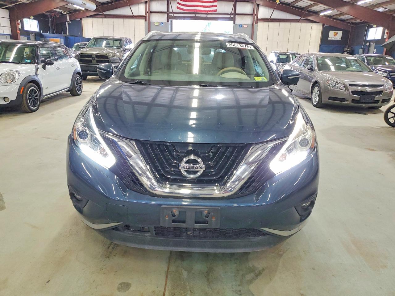 2015 Nissan Murano Platinum Blue vin: 5N1AZ2MH6FN231384