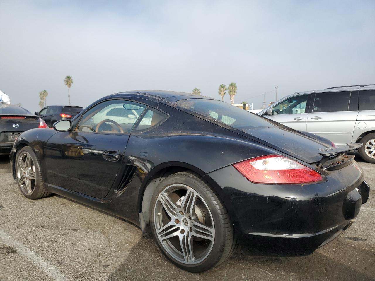 2007 Porsche Cayman Черный vin: WP0AA29877U761391