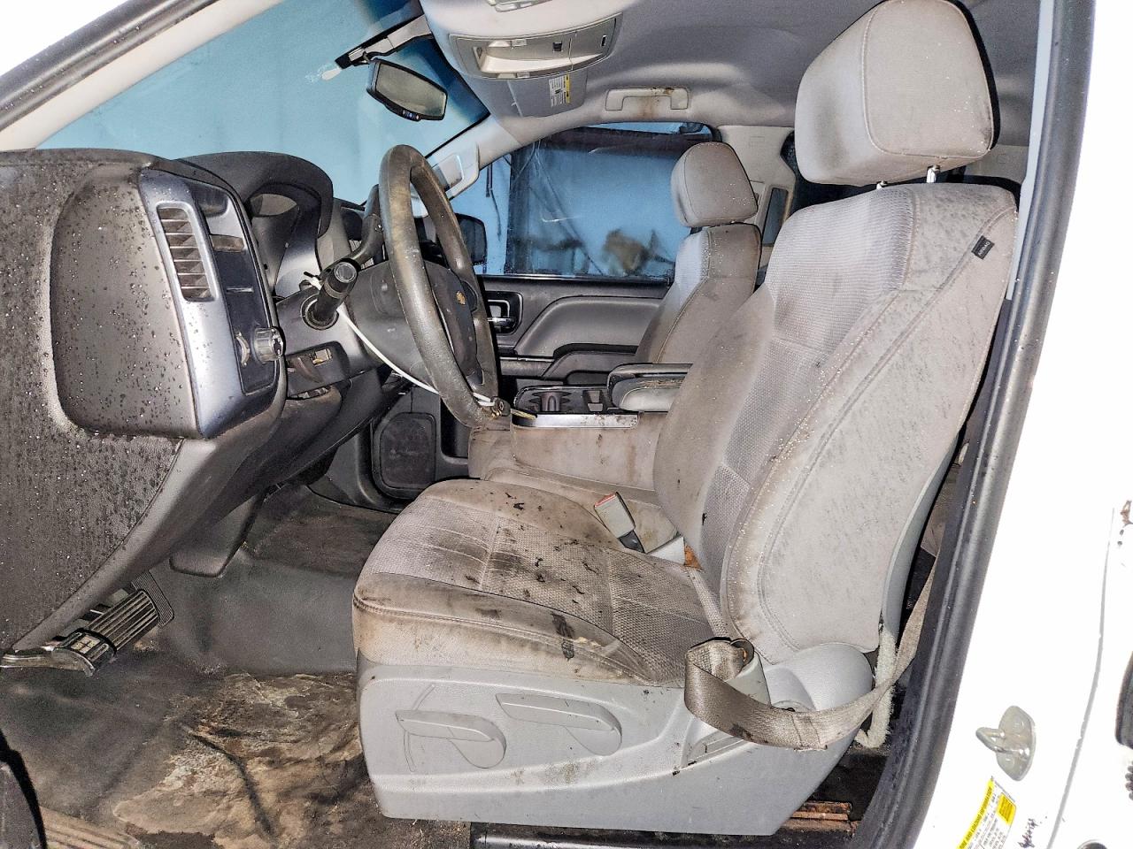 2014 Chevrolet Silverado C1500 White vin: 1GCRCPEHXEZ281412