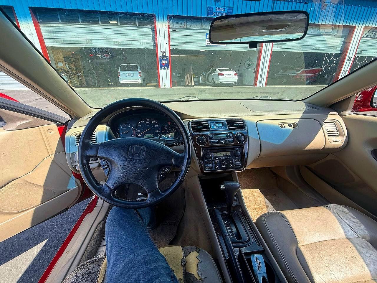 1999 Honda Accord Ex Red vin: 1HGCG2251XA010541