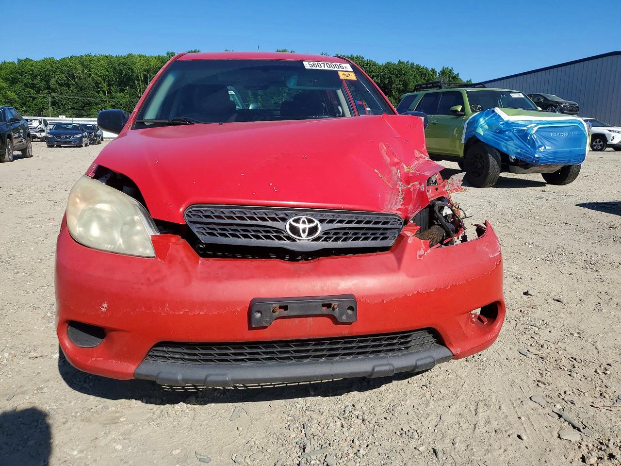 2007 Toyota Corolla Matrix Xr Red vin: 2T1KR32EX7C671524